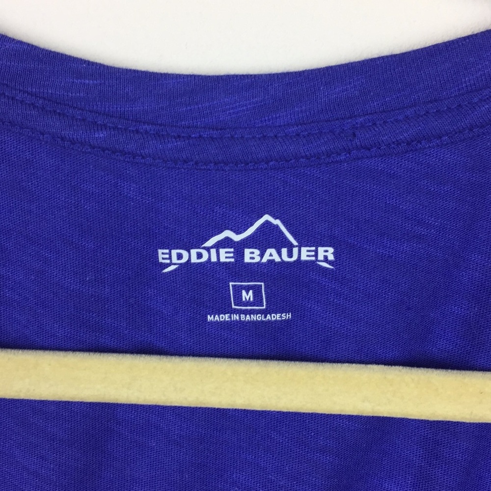 Eddie Bauer - V-Neck Short Sleeve Tee - Picture 3 of 5